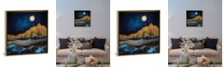 iCanvas Midnight Desert by Spacefrog Designs Gallery-Wrapped Canvas Print - 26" x 26" x 0.75"